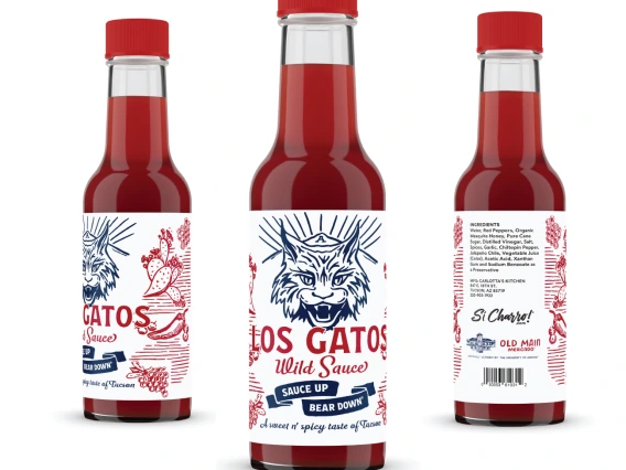 El Charro hot sauce bottle product image