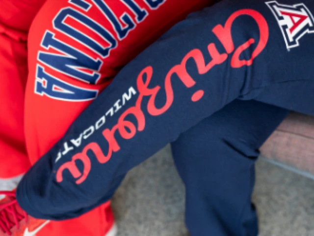 University of Arizona branded sweatpants