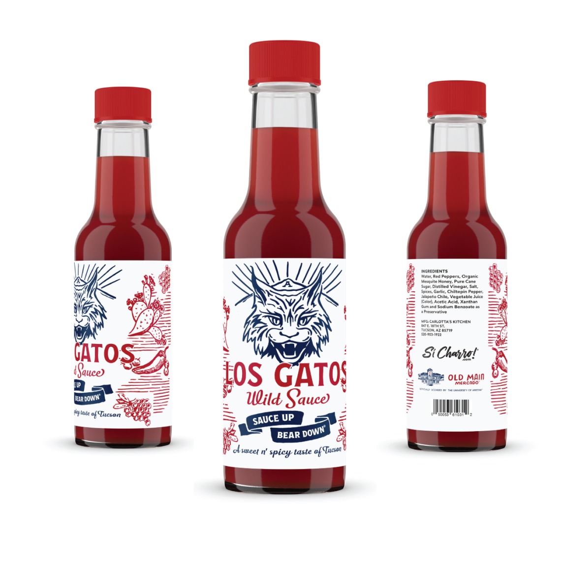 El Charro hot sauce bottle product image
