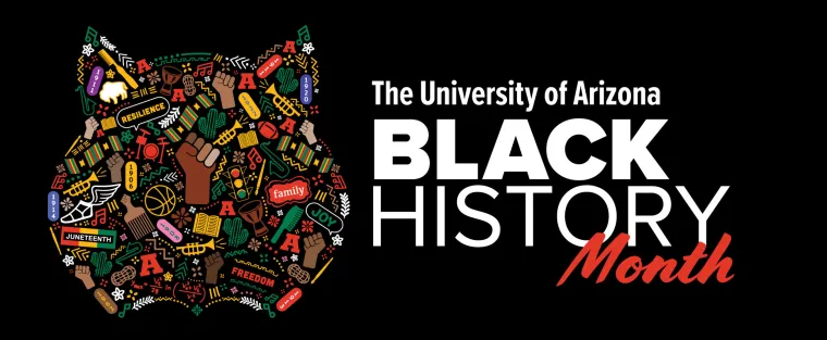 Black History Month logo and icons